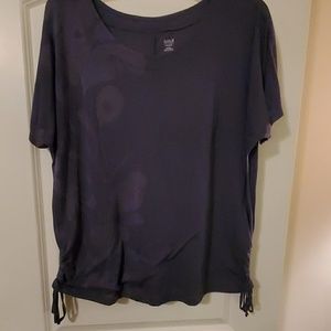 2X Blueish gray Blouse